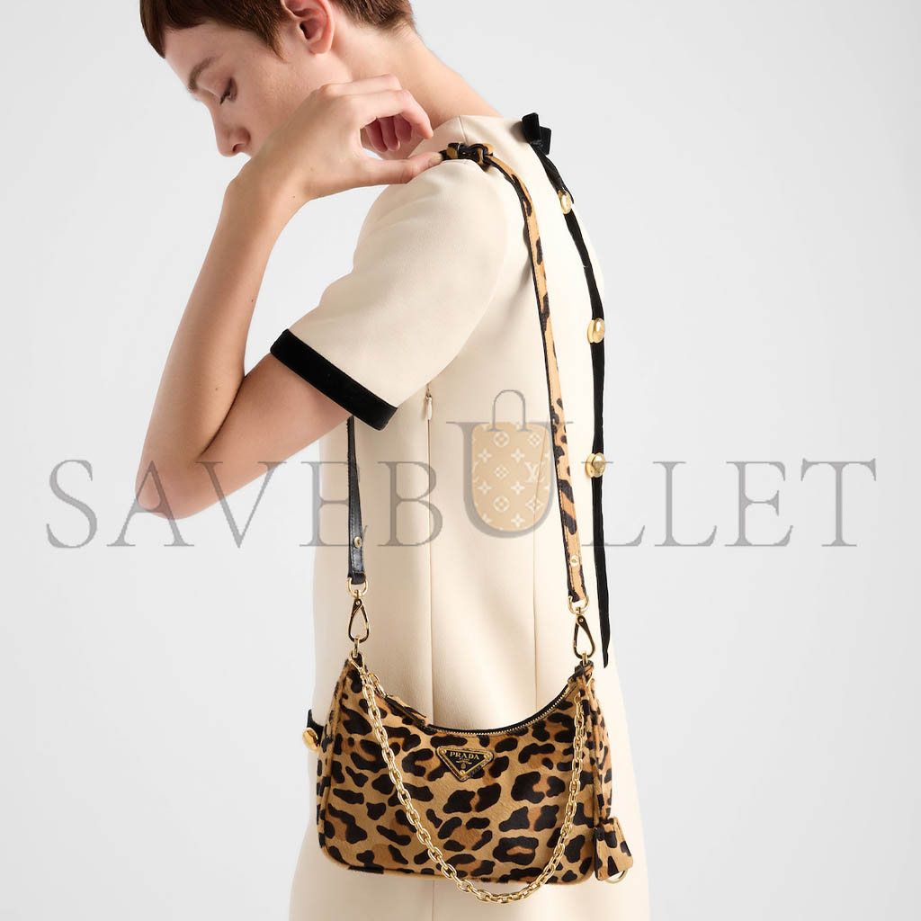 PRADA RE-EDITION PRINTED LEATHER MINI-BAG 1BC204 (22*18*6cm) PRADA RE-EDITION PRINTED LEATHER MINI-BAG 1BC204 (22*18*6cm)